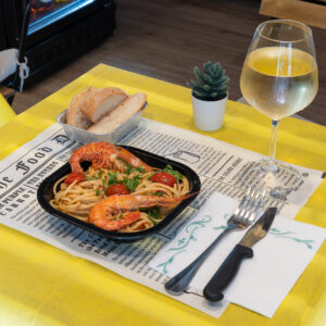 Pasta con gamberoni argentini *